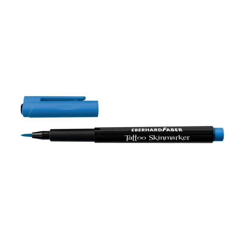 Marker Eberhard Faber Tattoo Skinmarker albastru