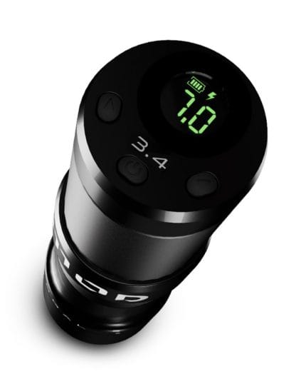 Sunskin MOD Wireless Tattoo Pen Ergal Onyx – Mașină de tatuat wireless profesională (3.4 mm / 4.0 mm / 4.2 mm)
